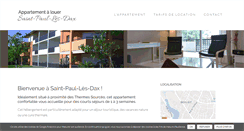 Desktop Screenshot of location-dax.fr